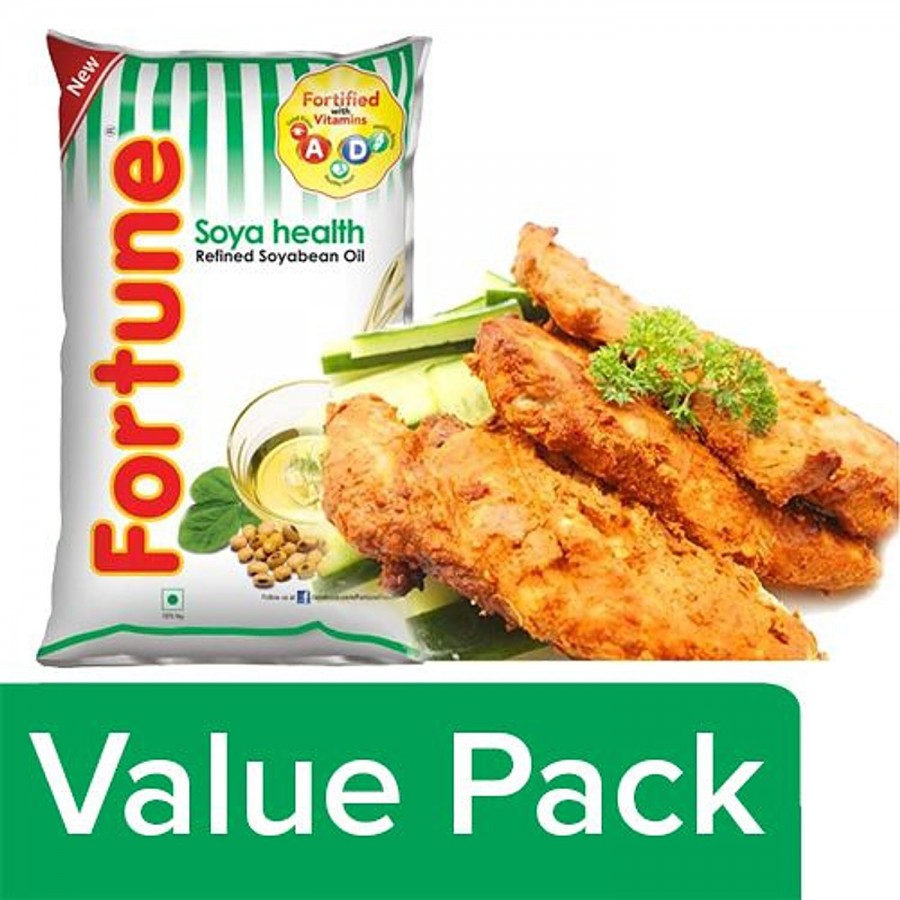 bb Combo Fresho Meat Chicken - Tandoori 1 kg + Fortune Refined Oil - Soya Bean 1 ltr