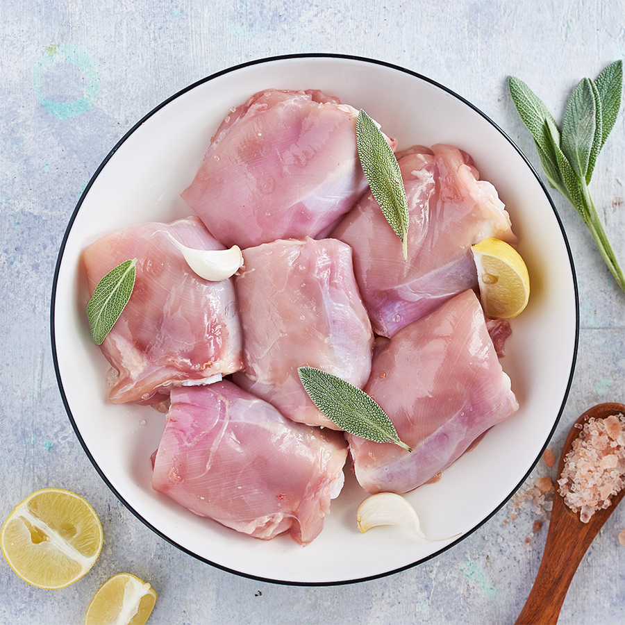 fresho! Chicken Thigh with bone - Antibiotic Residue Free