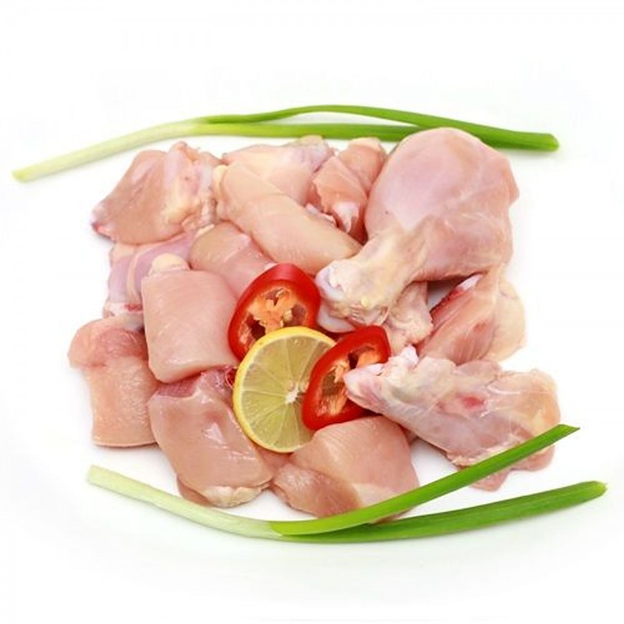 fresho! HoReCa Chicken Curry Cut - Skinless (30 gm)