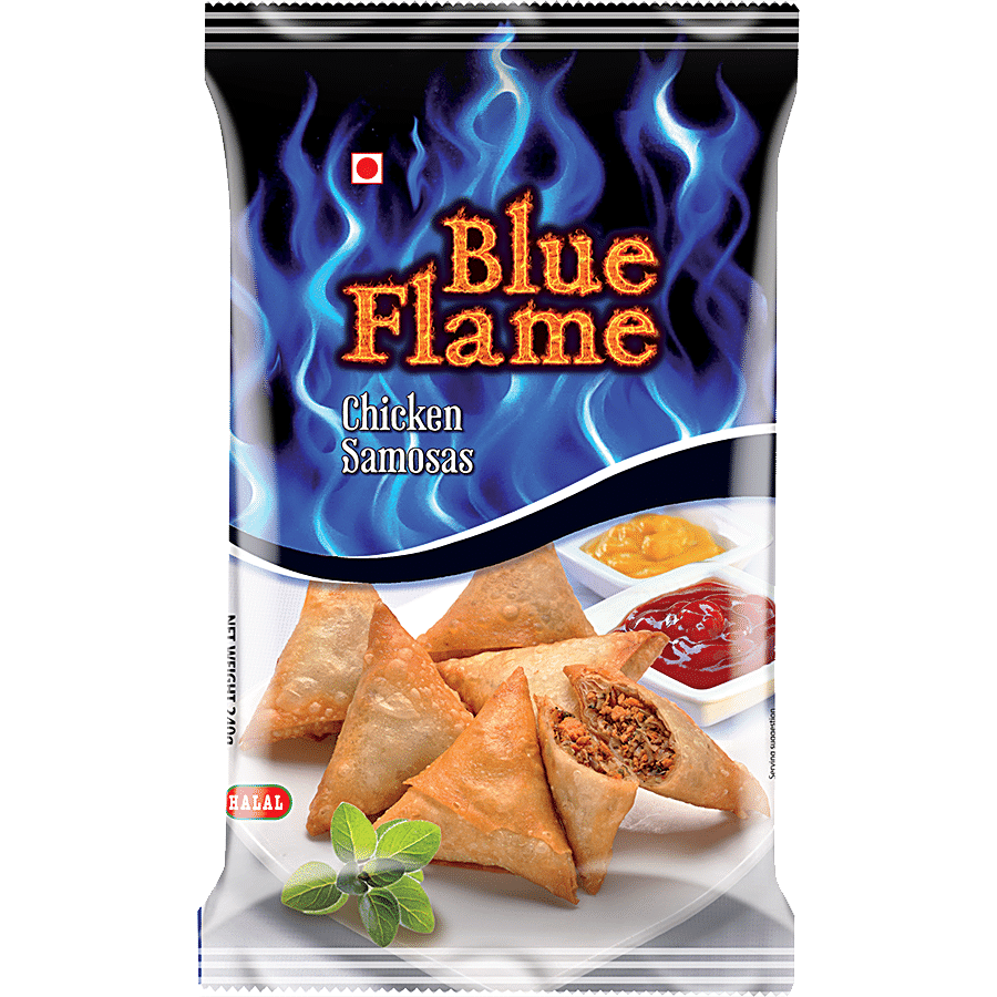 Blue Flame  Chicken  - Samosa