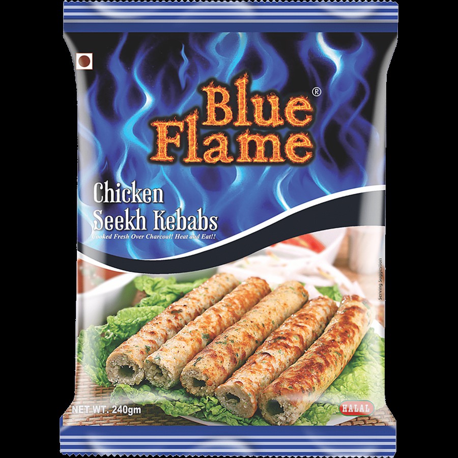 Blue Flame  Chicken Seekh Kebab