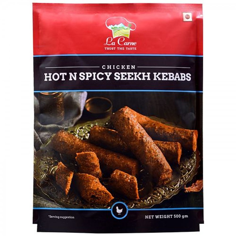 La Carne Chicken Hot & Spicy Seekh Kebab