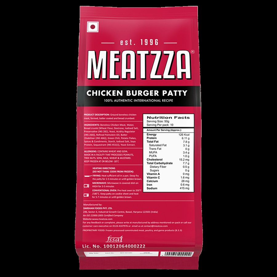 Meatzza Chicken - Burger