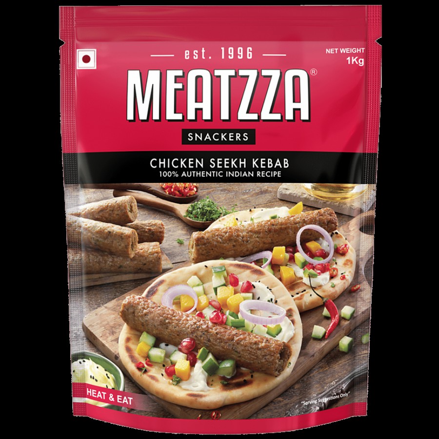 Meatzza Chicken - Seekh Kebab