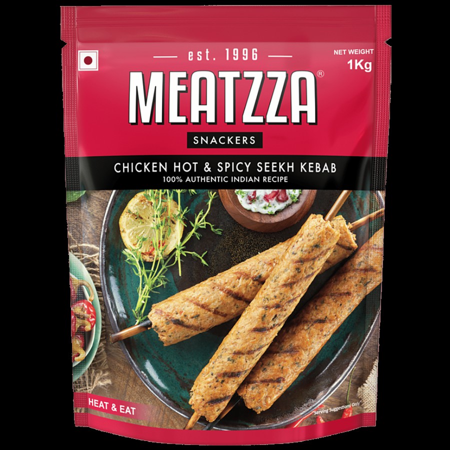 Meatzza Chicken - Seekh Kebab Hot & Spicy