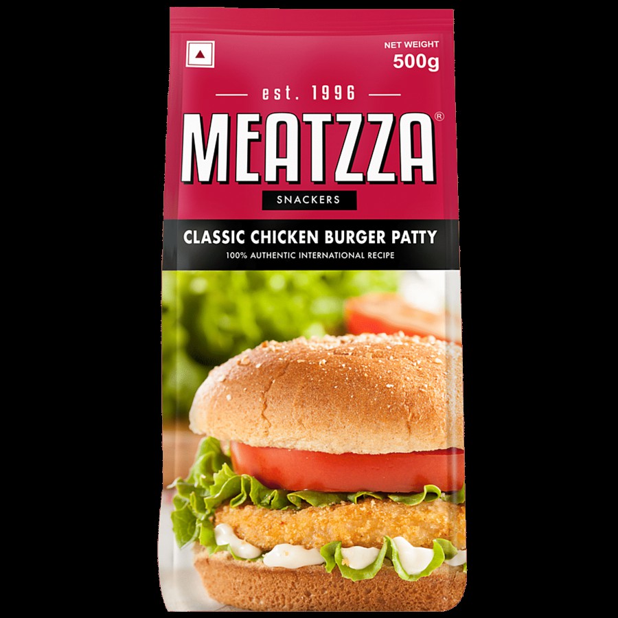 Meatzza Chicken Burger Patty - Classic