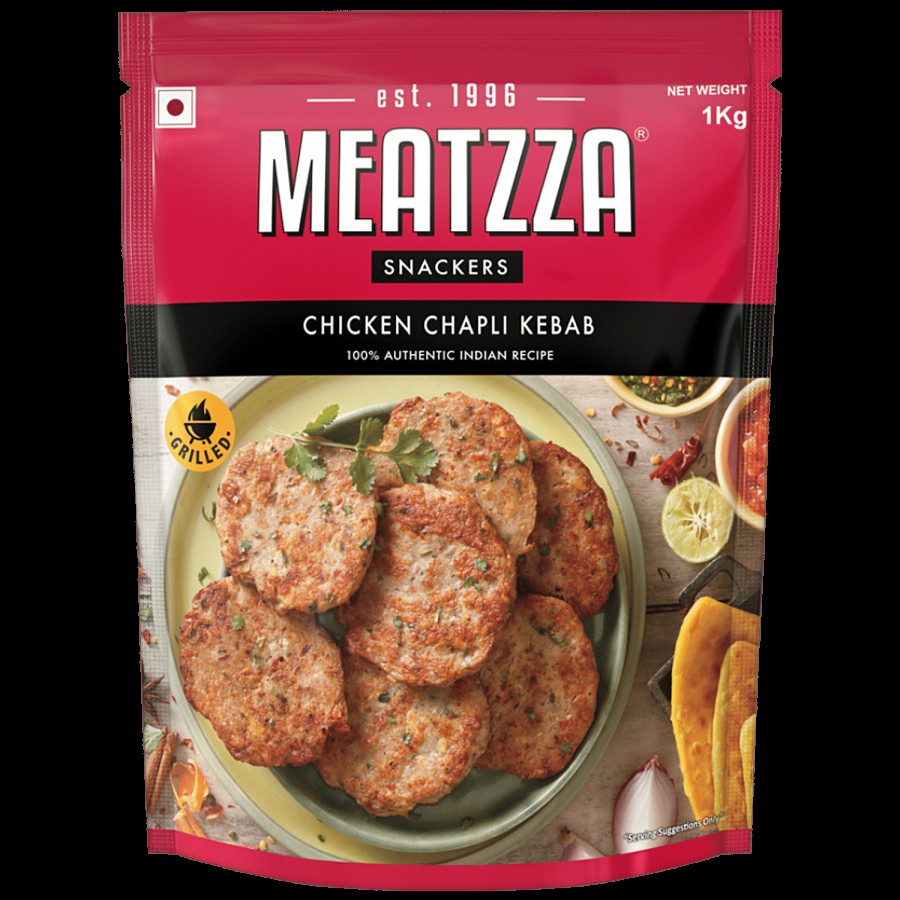 Meatzza Chicken Chapli Kebab