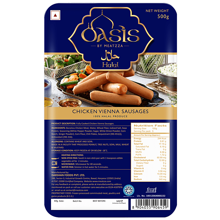 Oasis Chicken Vienna Sausages