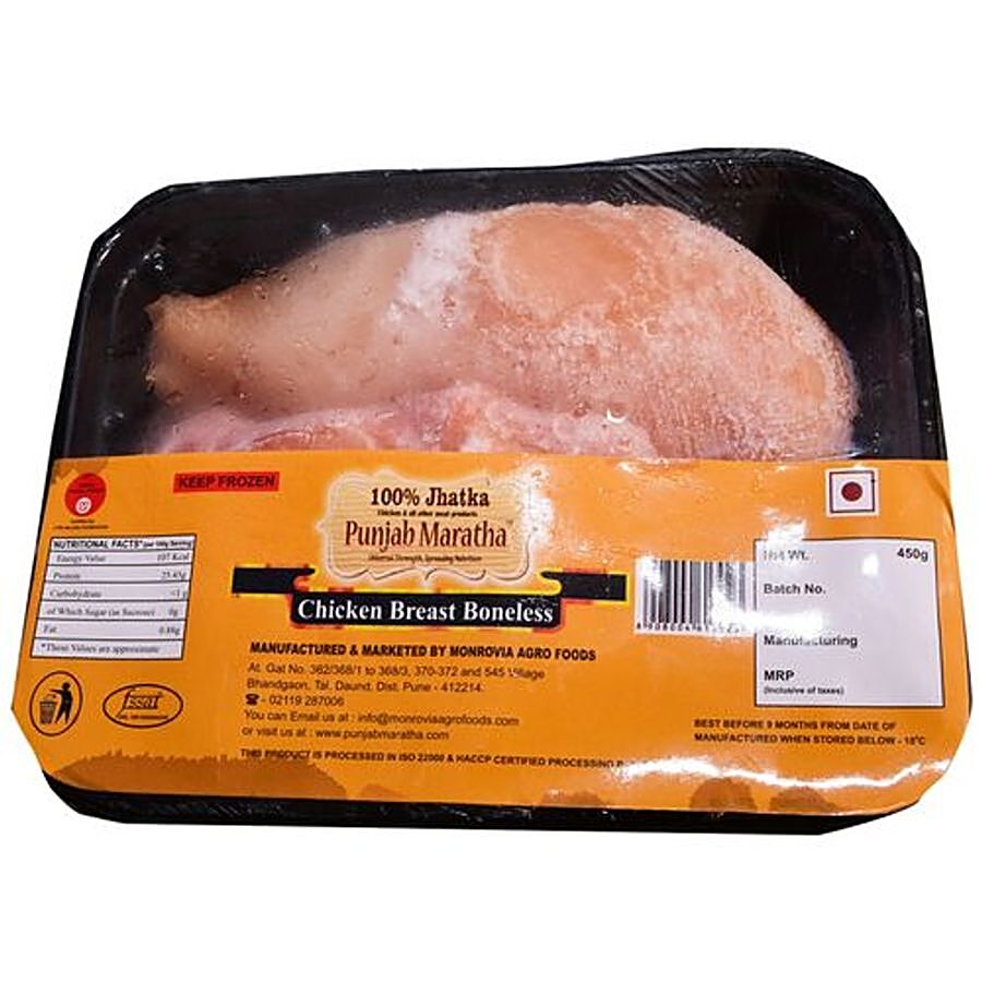 Punjab Maratha Frozen Chicken Breast - Boneless