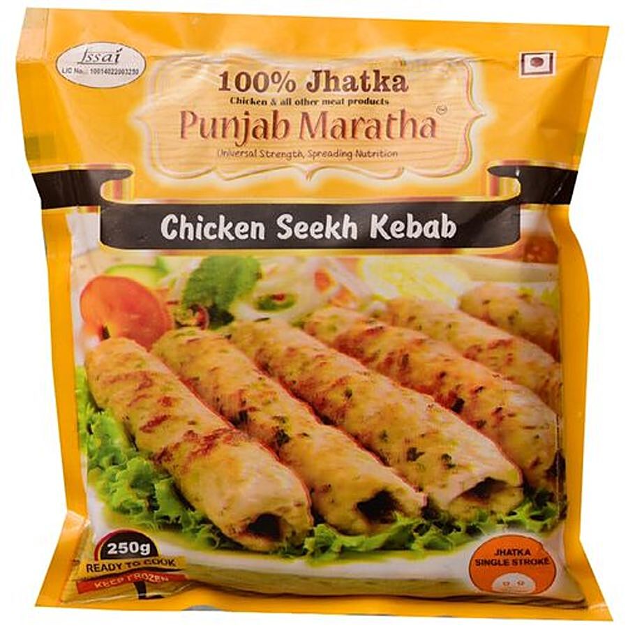 Punjab Maratha Frozen Chicken - Seekh Kebab