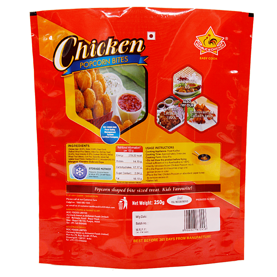 Republic of Chicken Popcorn Bites - Chicken