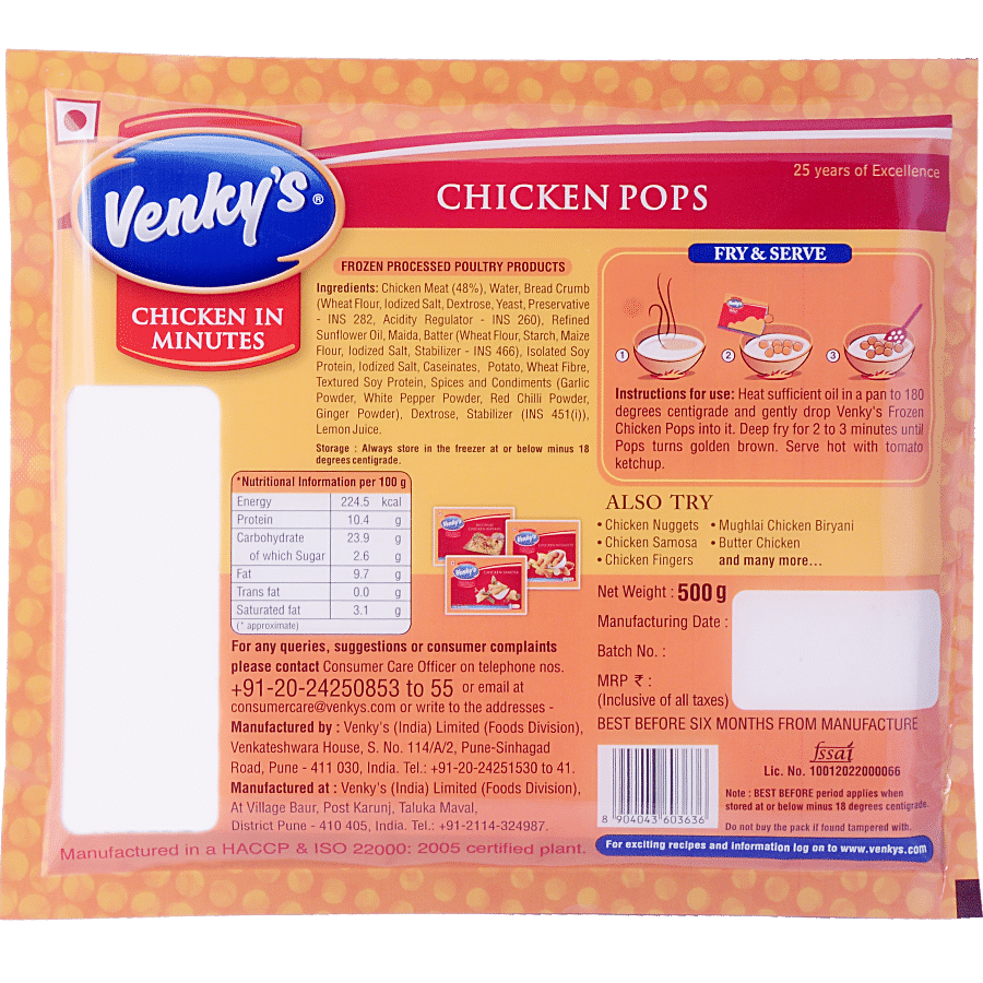 Venkys Chicken - Pops