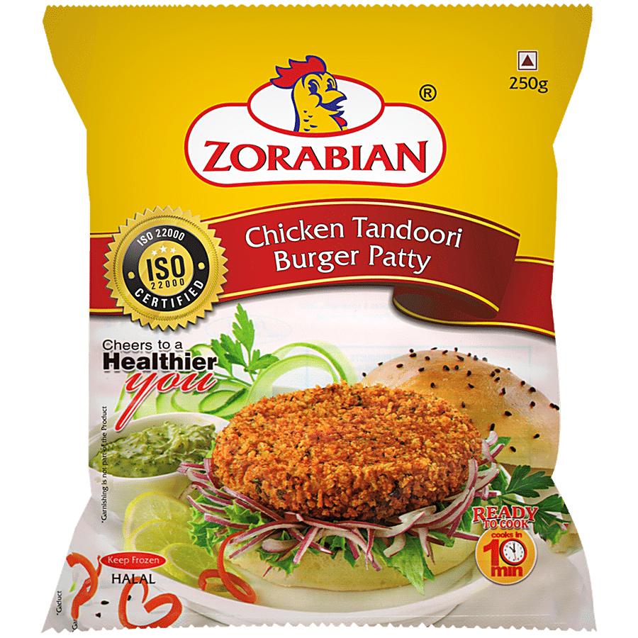 Zorabian Chicken - Tandoori Burger Patty