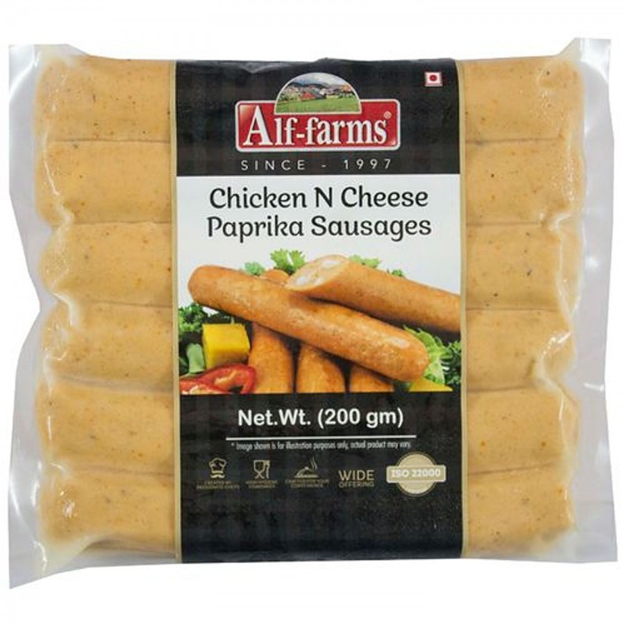 Alf-Farms Chicken Cheese Paprika Sausage