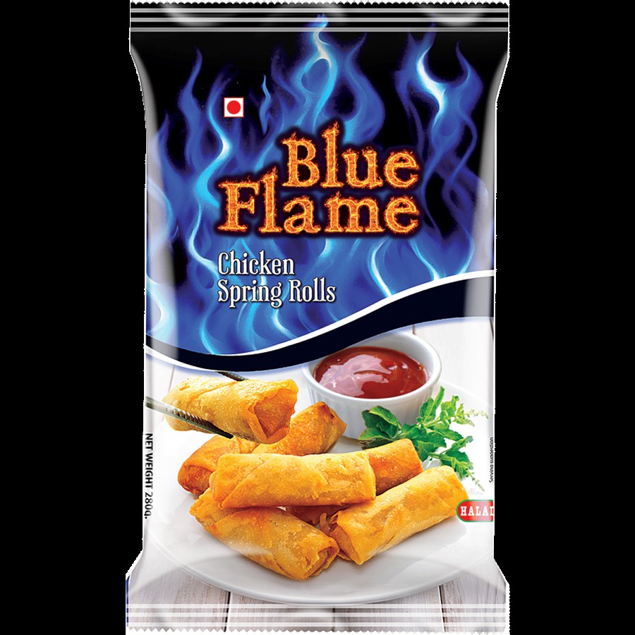 Blue Flame  Chicken - Spring Roll