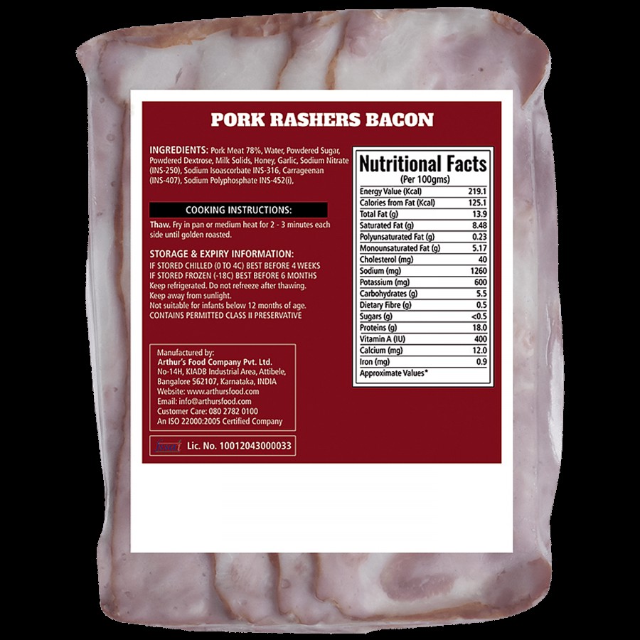 Bon Appetit Pork - Breakfast Bacon