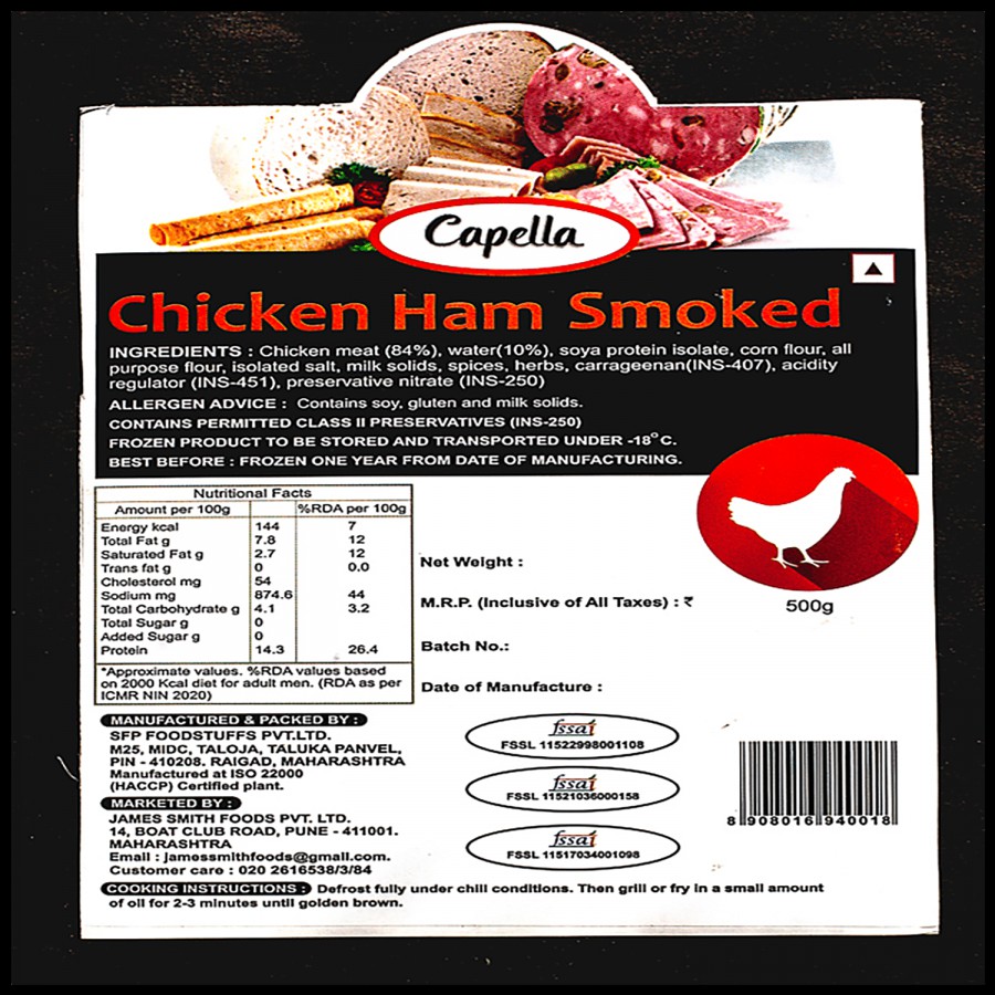 Capella Chicken Ham Smoked