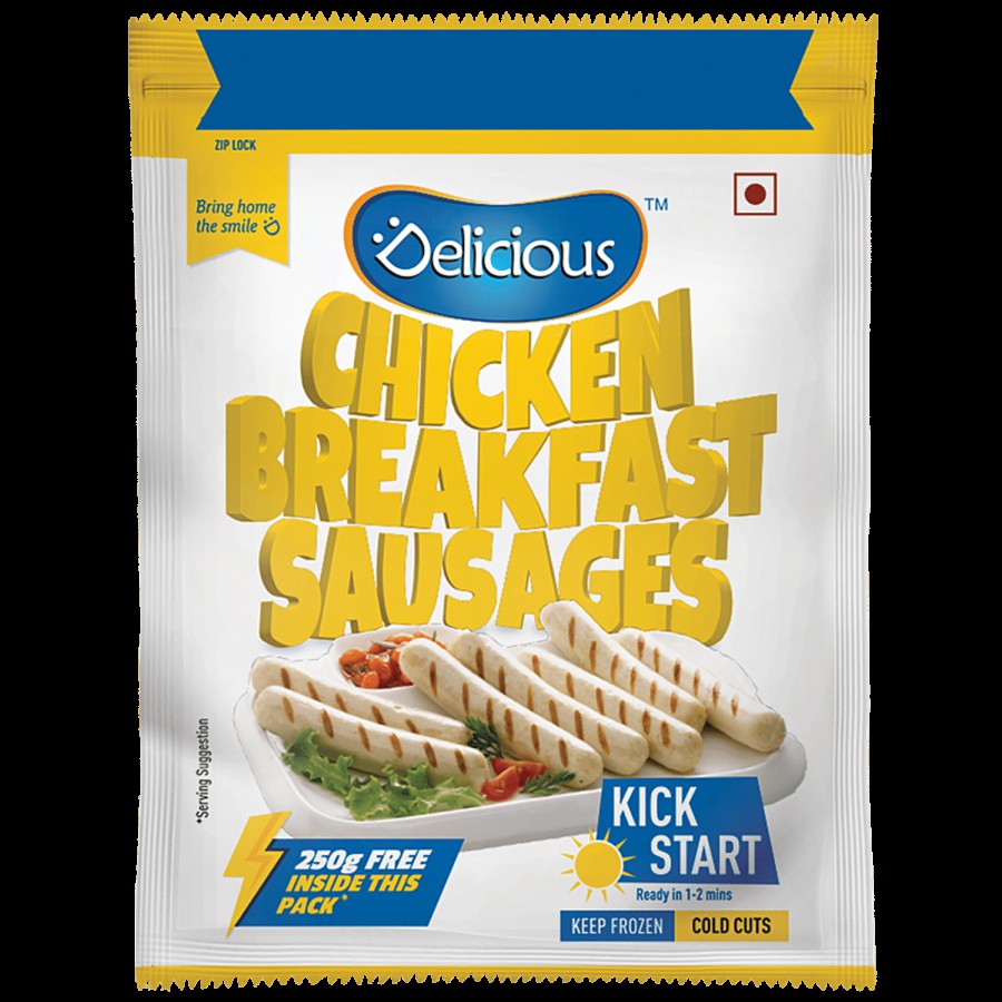 Delicious Chicken Breakfast Sausage