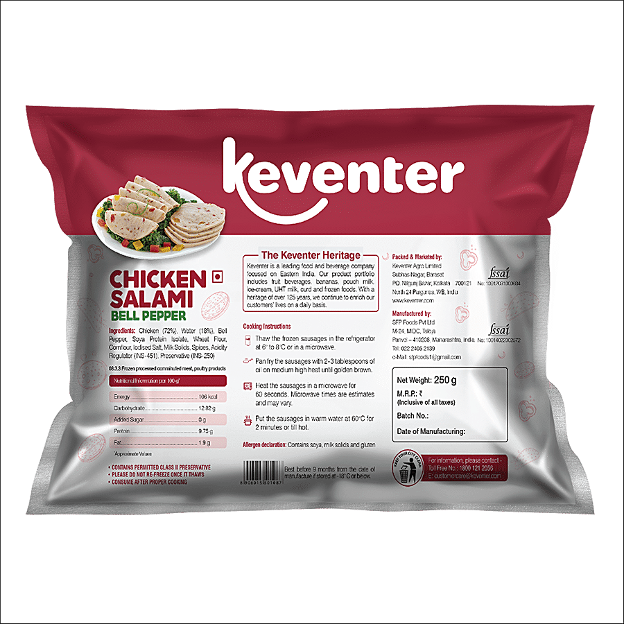 Keventer Salami Bell Pepper