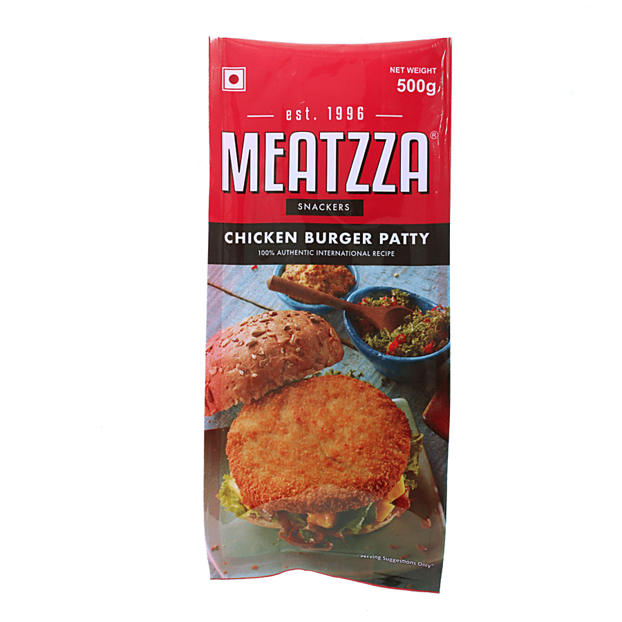 Meatzza Chicken Burger Patty