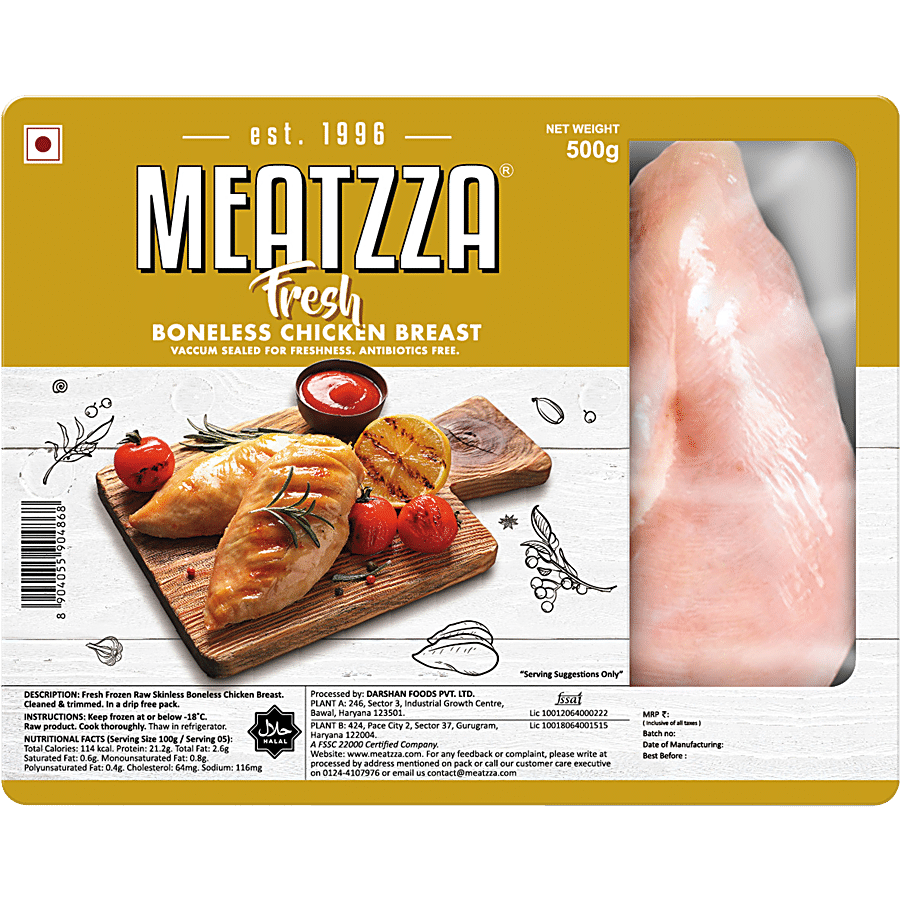 Meatzza Fresh Boneless Chicken Breast