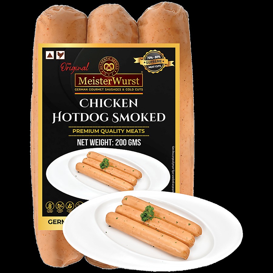 MeisterWurst Chicken Hotdog Smoked