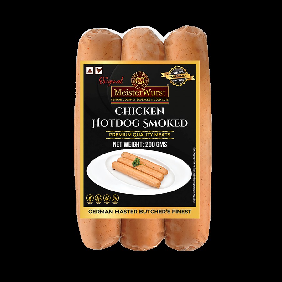 MeisterWurst Chicken Hotdog Smoked - No Fillers