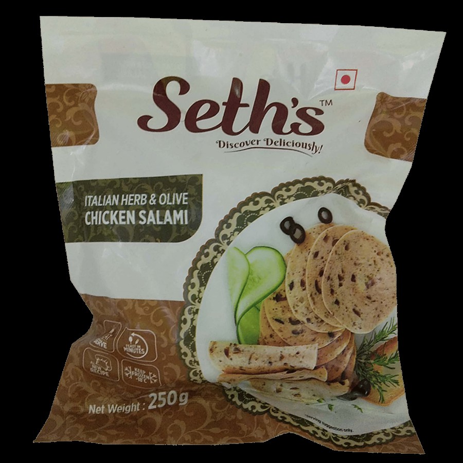 SethS Chicken Salami - Italian Herb & Olive