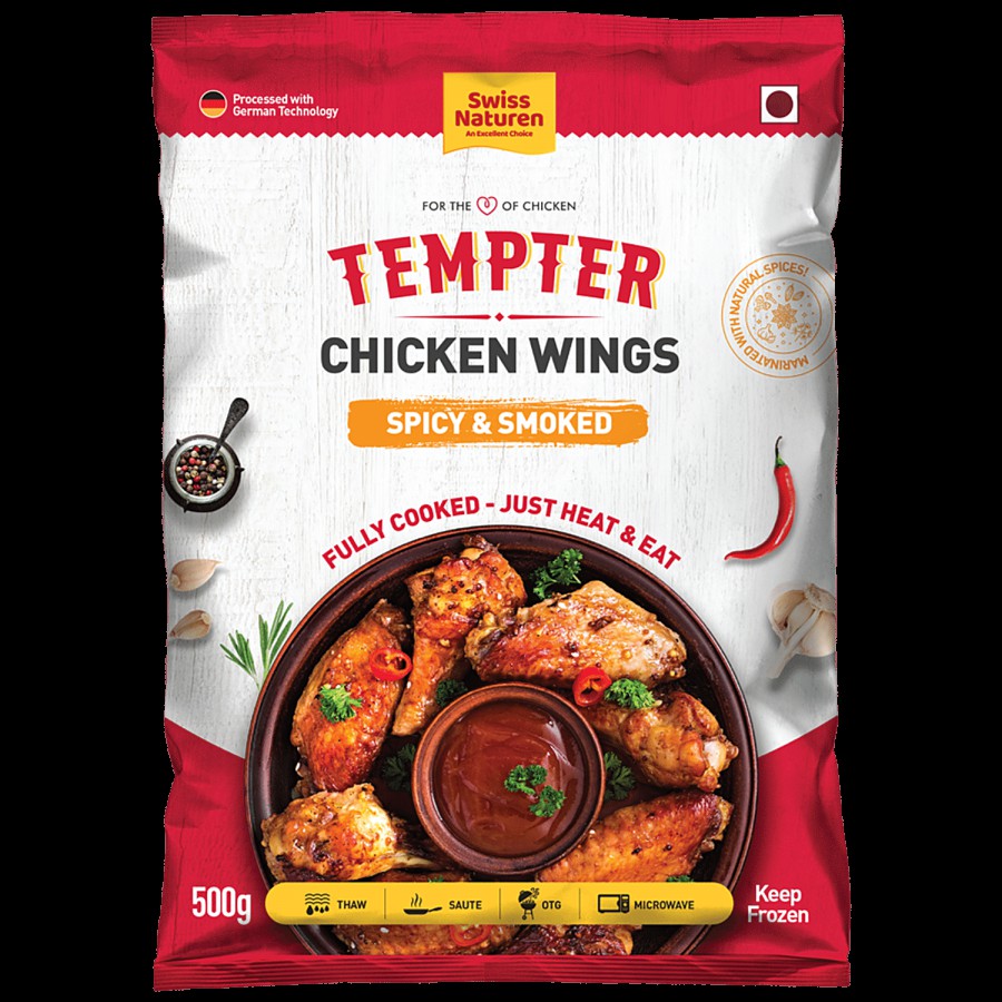 Swiss Naturen Chicken Wings - Spicy & Smoked