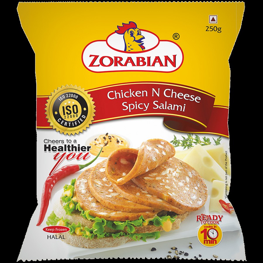 Zorabian Salami - Chicken N Cheese