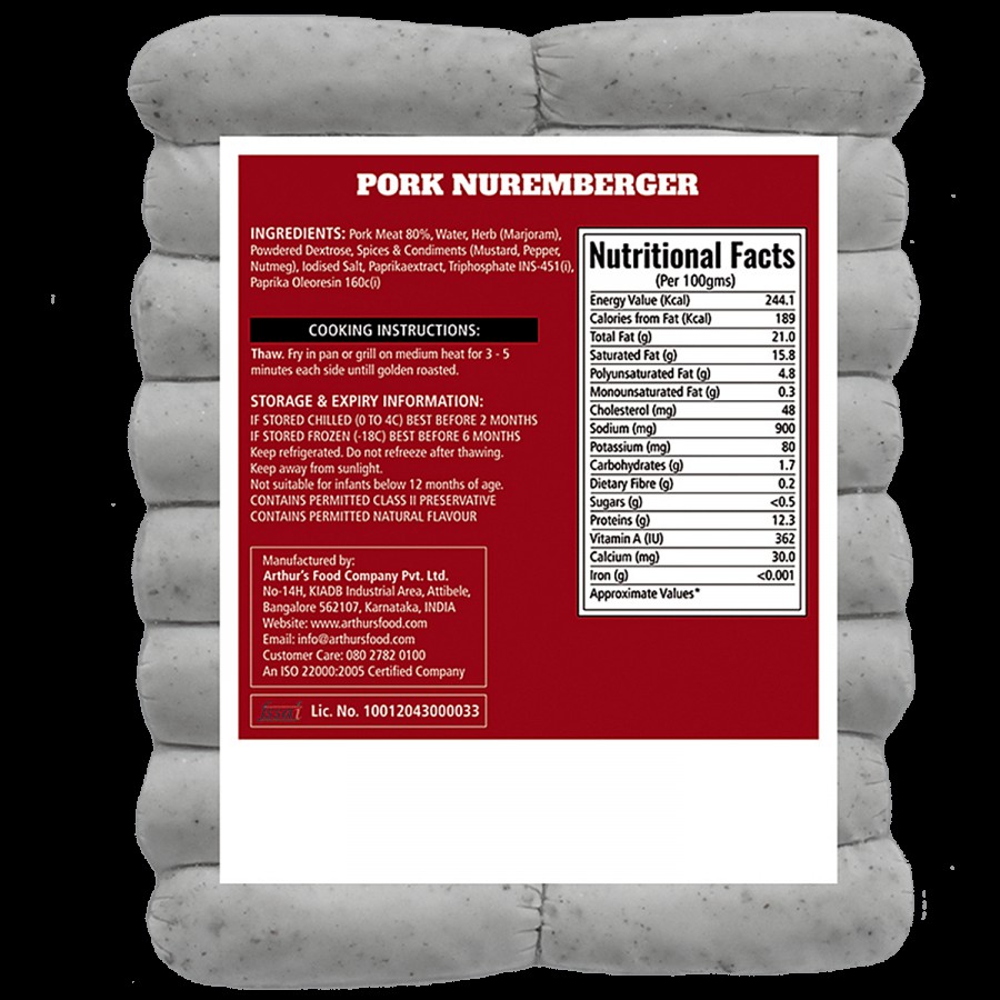 Bon Appetit Nuremberger - Pork