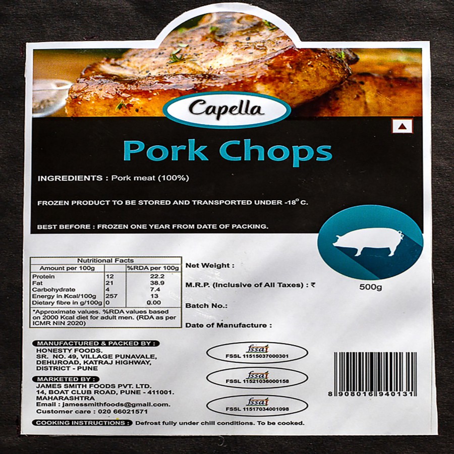 Capella Pork Chops