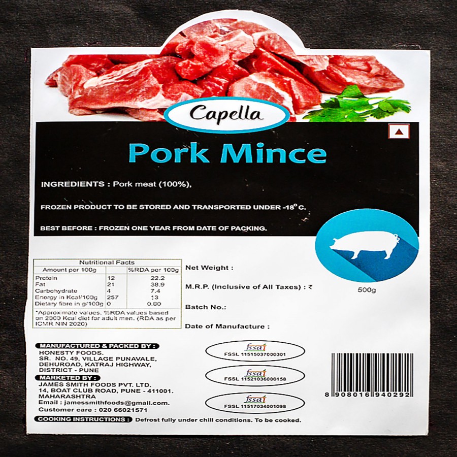 Capella Pork Mince