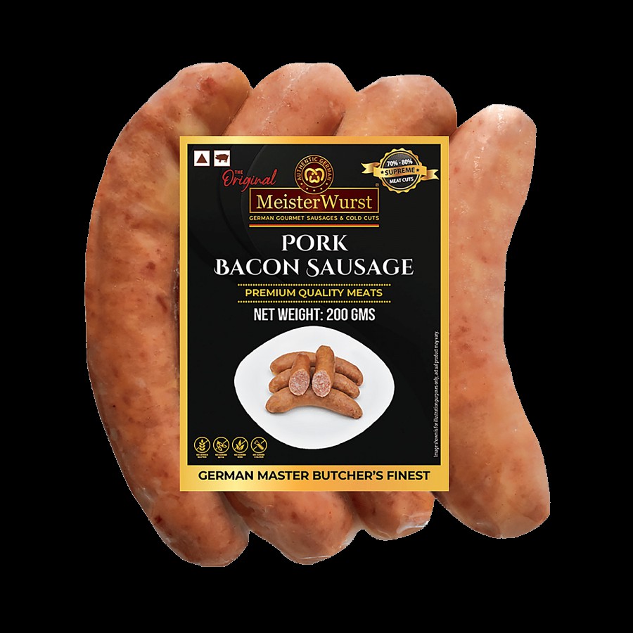 MeisterWurst Pork Bacon Sausage - No Fillers