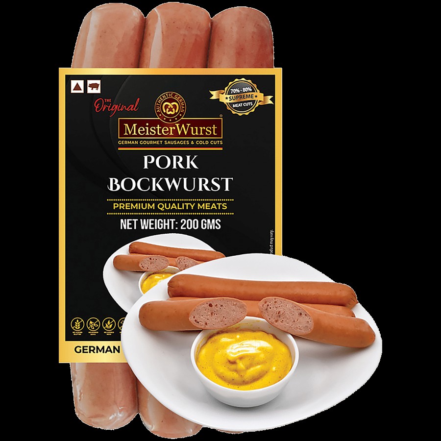 MeisterWurst Pork Bockwurst Sausages