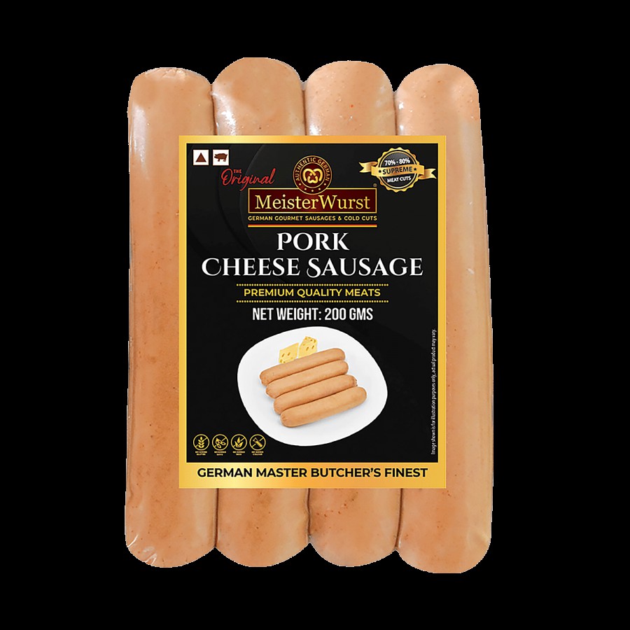 MeisterWurst Pork Cheese Sausage - No Fillers