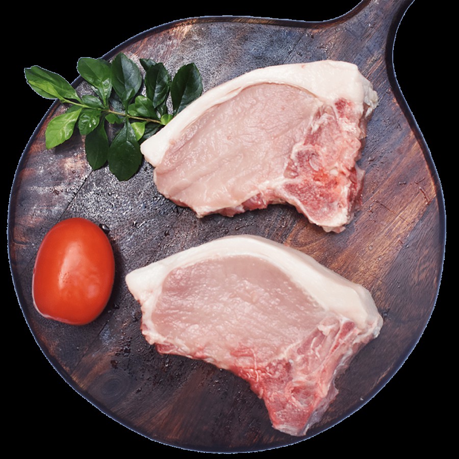 MeisterWurst Pork Chop Rack - Raw