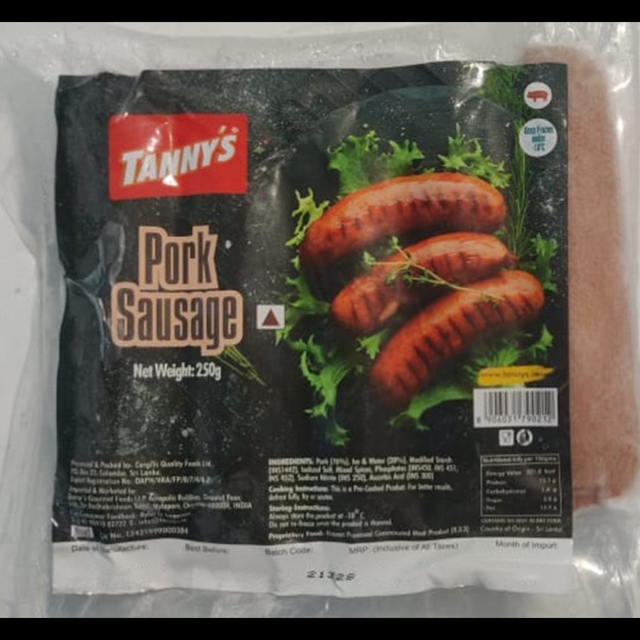 Tannys Sausage - Pork