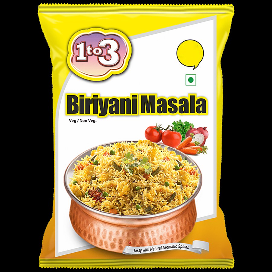 1TO3 Biriyani Masala - Natural Authentic Spices