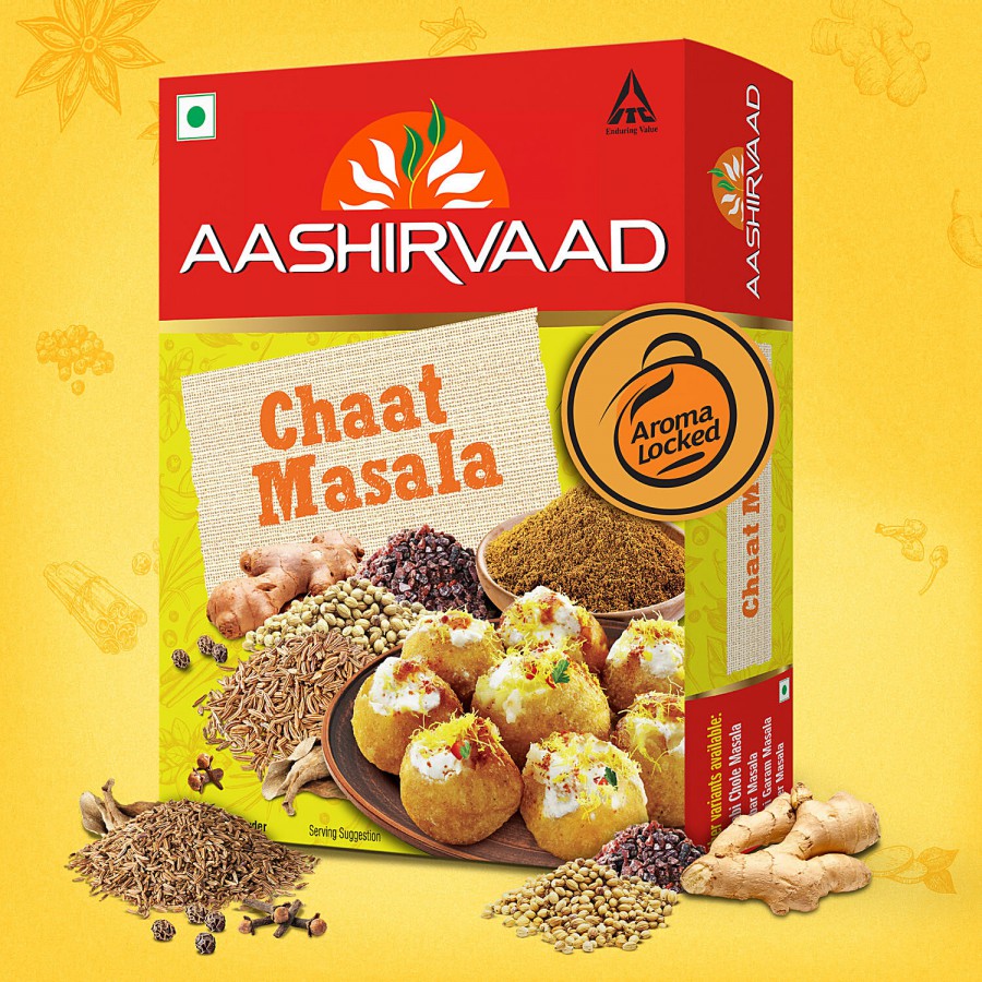 Aashirvaad Chaat Masala - Spice Blend For Papdi