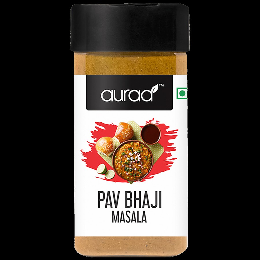 Auraa Pav Bhaji Masala - No Added Colours & Preservatives