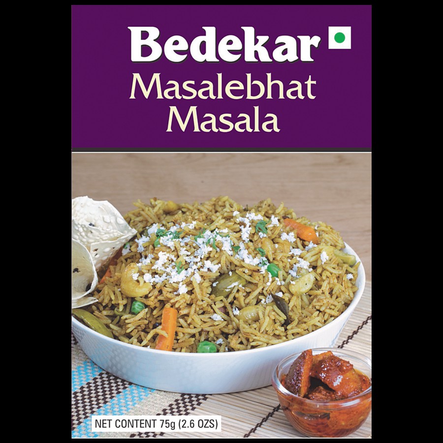 Bedekar Masalebhat Masala - 100% Natural & Pure