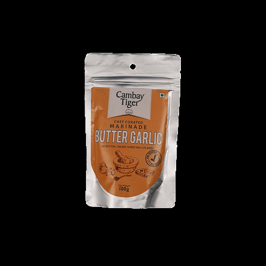 Cambay Tiger Chef Curated Marinade Butter Garlic