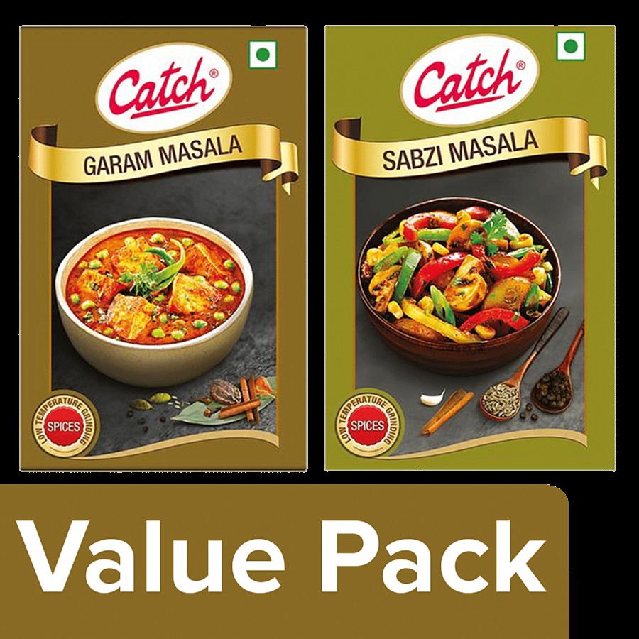 Catch Garam Masala 100 g+ Sabzi Masala 100 g