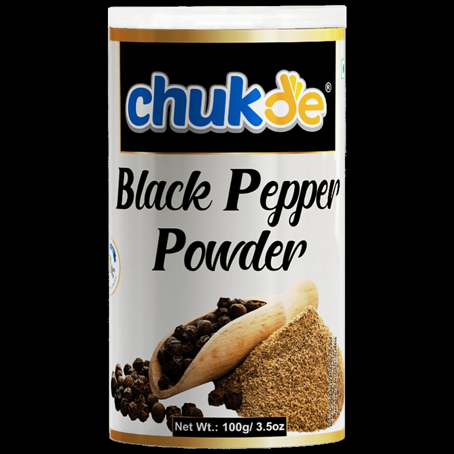 Chukde Black Pepper Powder - Enhance Flavour