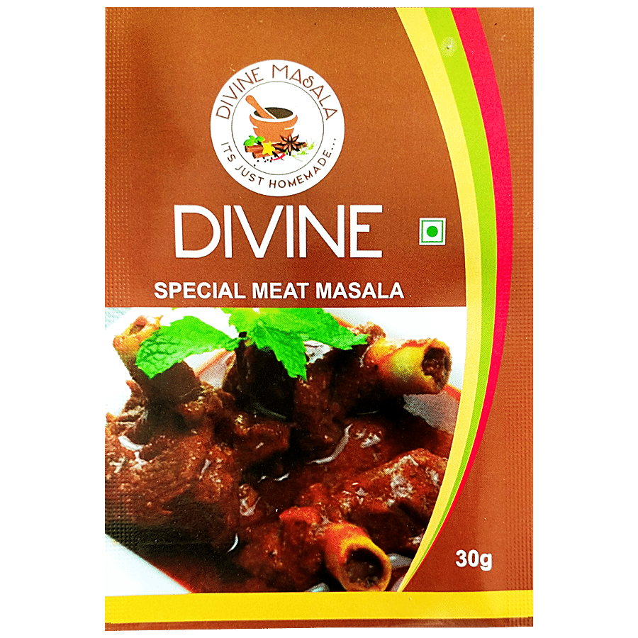 DIVINE MASALA Blended Powdered Spice Mix - Special Meat Masala