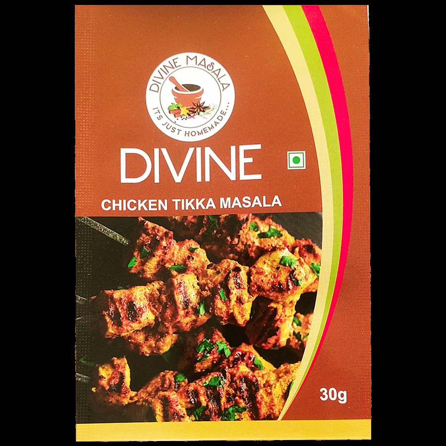 DIVINE MASALA Blended Powdered Spice Mix - Chicken Tikka Masala