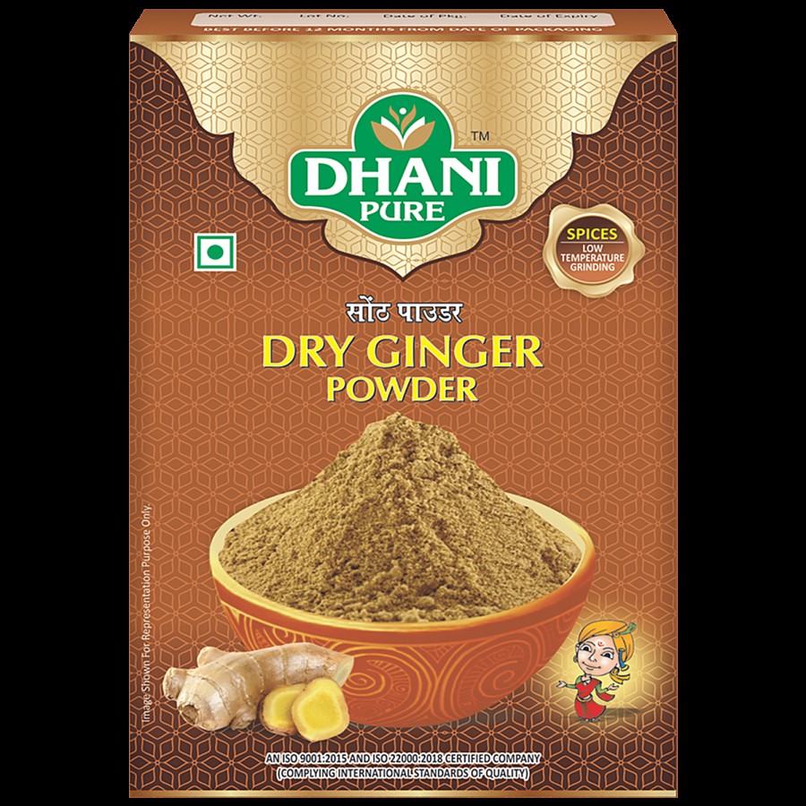 Dhani Pure Dried Ginger Powder - 100% Natural