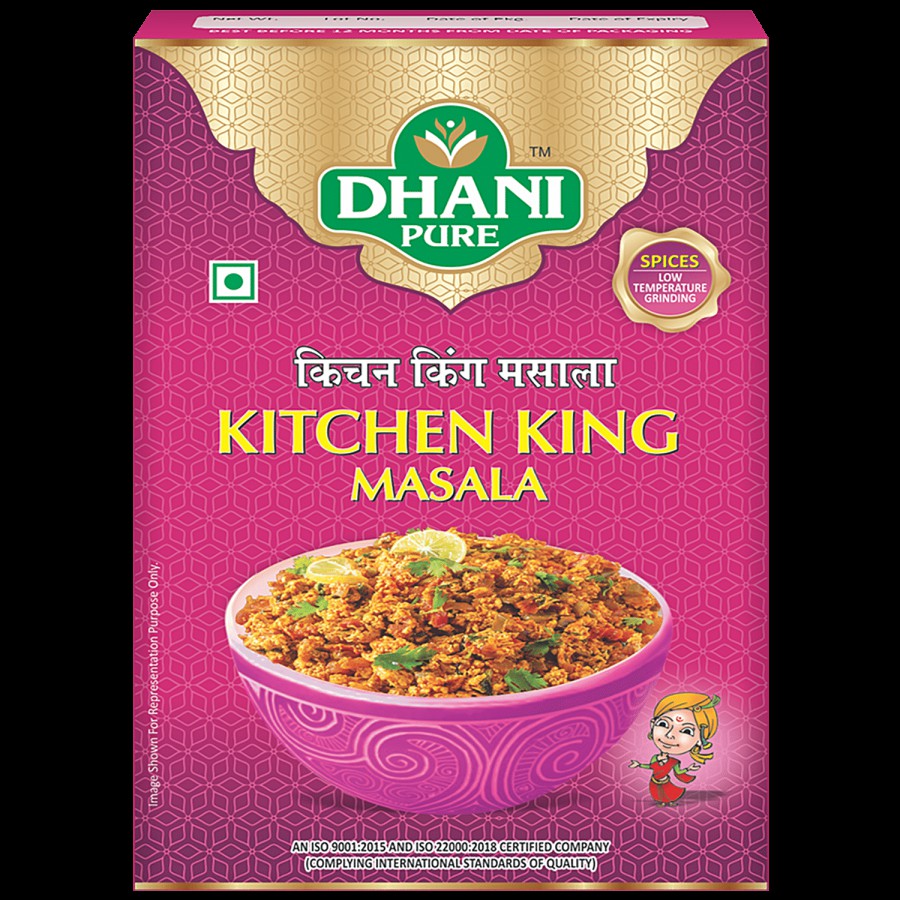 Dhani Pure Kitchen King Masala - 100% Natural