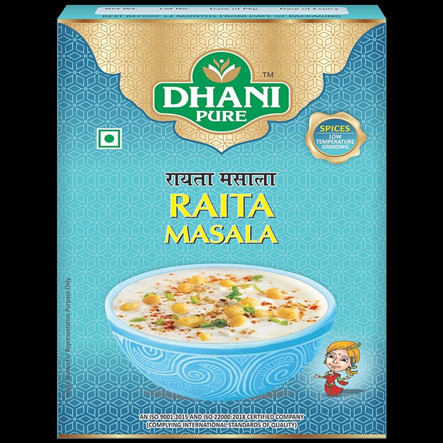 Dhani Pure Raita Masala - 100% Natural